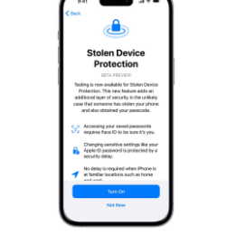 iOS 17.3 的被盗设备保护让窃贼更难闯入你的 iPhone