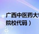 广西中医药大学代码9225（广西中医药大学院校代码）