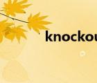 knockout!（knockout教程）