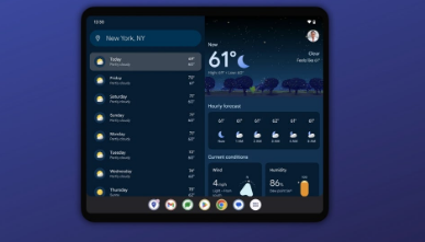 谷歌重新设计的PixelWeather应用正在向多种其他Android设备推出