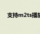 支持m2ts播放器（m2ts用什么播放器）