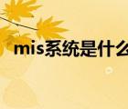 mis系统是什么意思（sis系统是什么意思）