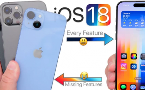 iOS18功能不会出现在旧款iPhone上