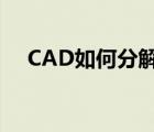 CAD如何分解块参照（cad如何分解块）