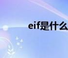 eif是什么费用（eir是什么费用）