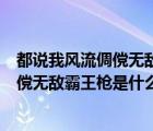 都说我风流倜傥无敌霸王枪是什么歌的歌词（都说我风流倜傥无敌霸王枪是什么歌）