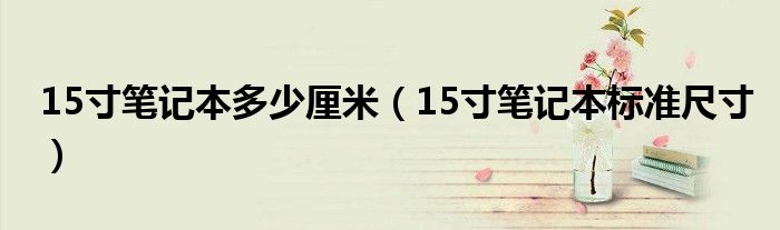 15寸笔记本多少厘米（15寸笔记本标准尺寸）