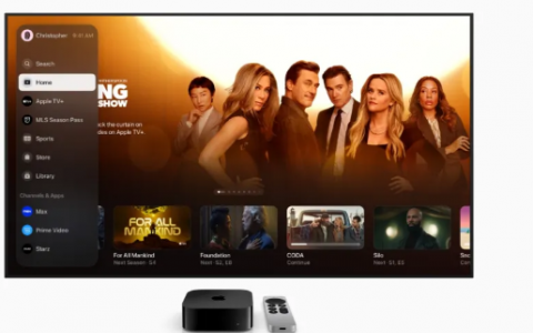 苹果向AppleTV用户发布tvOS17.6