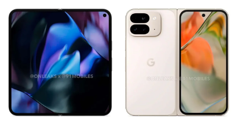 Pixel 9 Pro Fold 新泄露的渲染图揭示了可折叠智能手机设计的关键方面