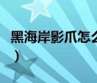 黑海岸影爪怎么打不了（黑海岸的影爪怎么抓）