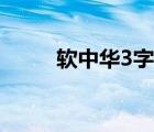 软中华3字头价格（软中华3字头）