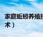 家庭蚯蚓养殖技术视频教程（家庭蚯蚓养殖技术）