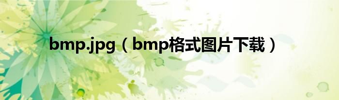 bmp.jpg（bmp格式图片下载）