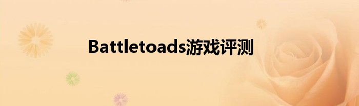 Battletoads游戏评测