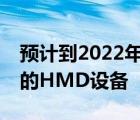 预计到2022年苹果Sony和Meta将推出重要的HMD设备